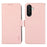 ABEEL For Samsung Galaxy A27 5G Case Leather Phone Cover with RFID Blocking Wallet - Pink - 1