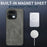WANLONFENG For Realme 16 Pro+ 5G SD1 Series Magnetic Case Nappa Texture PC TPU Phone Cover - Grey - 2