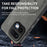 WANLONFENG For Realme 16 Pro+ 5G SD1 Series Magnetic Case Nappa Texture PC TPU Phone Cover - Grey - 4