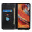 For Samsung Galaxy A27 5G Stand Case Split Leather Litchi Texture Wallet Phone Cover - Black - 2