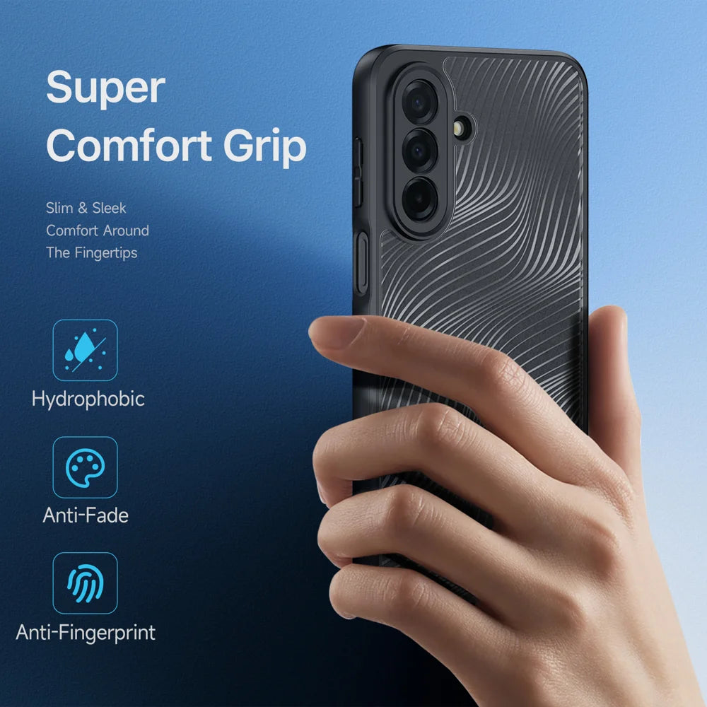 Dux Ducis For Samsung Galaxy A27 5G Case Aimo Series TPU+PC Matte Drop-proof Phone Cover (REACH Certification) - Black - 4