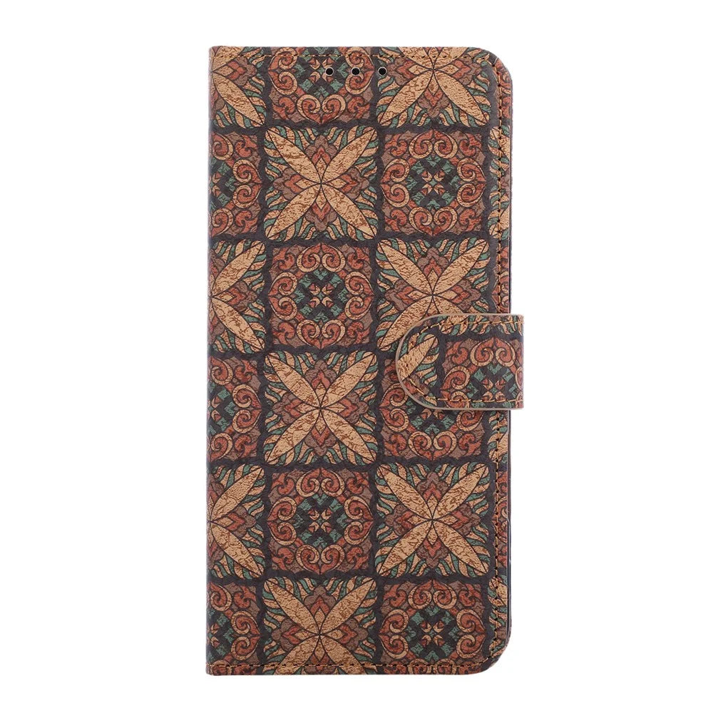 For Google Pixel 11 Pro XL Leather Wallet Case Bohemian-style TPU PU Phone Cover with Stand - Hearts - 6