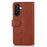 For Samsung Galaxy A27 5G Case Cowhide Texture Leather Wallet Phone Cover with Stand - Brown - 7