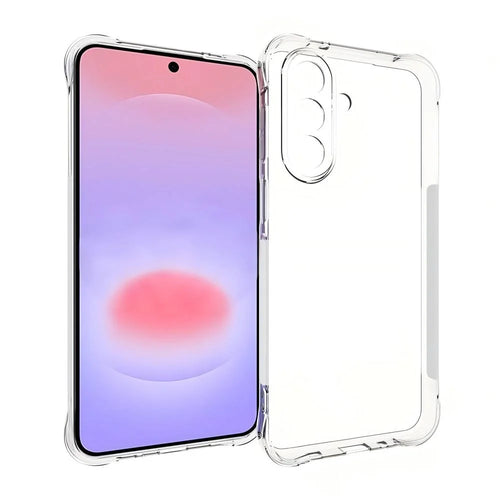 WANLONFENG For Samsung Galaxy A27 5G TM Series Clear TPU Case 2.0mm Phone Back Cover - Transparent - 1