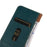 KHAZNEH For OnePlus 15T 5G Case Wallet Genuine Cow Leather Phone Cover Nappa Texture - Green - 5
