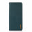 KHAZNEH For OnePlus 15T 5G Case Wallet Genuine Cow Leather Phone Cover Nappa Texture - Green - 6
