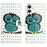 For Samsung Galaxy A27 5G Case Pattern Print PU Leather Wallet Phone Cover - Dots Owl - 1