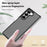 For Samsung Galaxy Z Fold6 5G Translucent Case Anti-fingerprint Shockproof TPU PC Protective Cover - Black - 4
