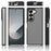 For Samsung Galaxy Z Fold6 5G Translucent Case Anti-fingerprint Shockproof TPU PC Protective Cover - Black - 6