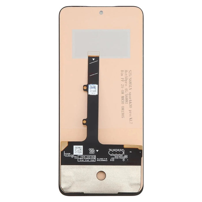 LCD Screen and Digitizer Assembly Part for Infinix Hot 50 Pro 4G X6881 / TECNO Spark 30 Pro 4G KL7 / itel S25 4G S685LN , Grade C (TFT Technology) (without Logo) - 3
