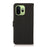KHAZNEH for OnePlus 15T 5G Case Genuine Cow Leather RFID Blocking Wallet Phone Cover - Black - 7