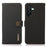 KHAZNEH for Samsung Galaxy A27 5G Case Genuine Cow Leather RFID Blocking Wallet Phone Cover - Black - 1