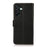 KHAZNEH for Samsung Galaxy A27 5G Phone Case Litchi Texture Genuine Cow Leather Cover RFID Blocking - Black - 7