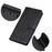 For OnePlus 15T 5G Case Cowhide Texture Leather Wallet Stand Phone Cover - Black - 4