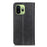 For OnePlus 15T 5G Case Cowhide Texture Split Leather Flip Wallet Phone Cover - Black - 7