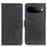 For Google Pixel 11 Pro XL Case Cowhide Texture Leather Wallet Stand Phone Cover - Black - 1