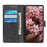 For Google Pixel 11 Pro XL Case Cowhide Texture Leather Wallet Stand Phone Cover - Black - 3