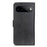 For Google Pixel 11 Pro XL Case Cowhide Texture Leather Wallet Stand Phone Cover - Black - 6