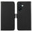 ABEEL For Samsung Galaxy A27 5G Case Litchi Texture Leather RFID Blocking Phone Cover - Black - 1