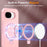 For Google Pixel 10a Magnetic Case Ring Holder Kickstand TPU + PC Phone Cover - Pink - 3
