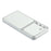 For Samsung Galaxy S23 Phone Case Mirror Electroplating TPU Cover - Silver - 5