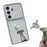 For Samsung Galaxy S25 FE Phone Case Mirror Electroplating TPU Cover - Silver - 1