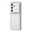For Samsung Galaxy S25 FE Phone Case Mirror Electroplating TPU Cover - Silver - 3