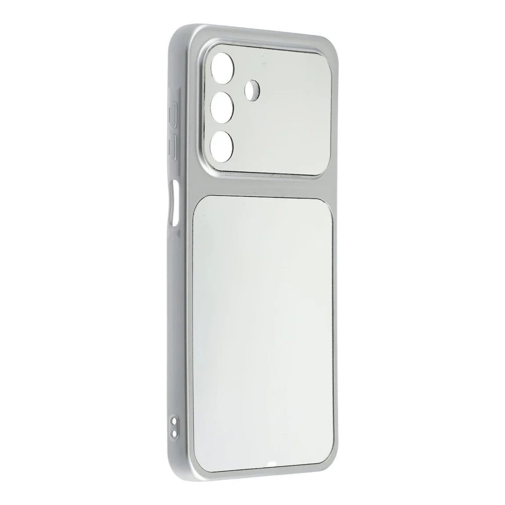 For Samsung Galaxy A26 5G Phone Case Mirror Electroplating TPU Cover - Silver - 3