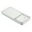 For Samsung Galaxy A55 5G Phone Case Mirror Electroplating TPU Cover - Silver - 5