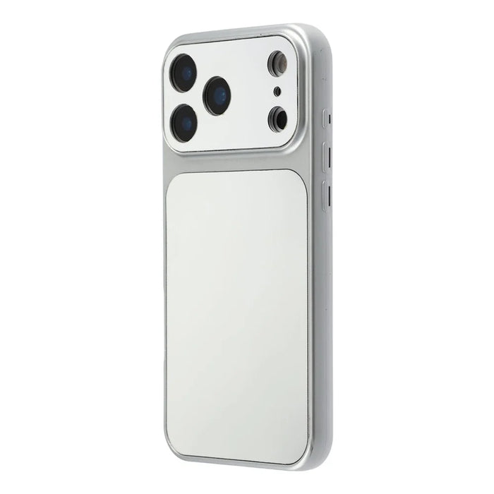For iPhone 17 Pro Phone Case Mirror Electroplating TPU Cover - Silver - 3