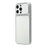For iPhone 16 Pro Phone Case Mirror Electroplating TPU Cover - Silver - 3