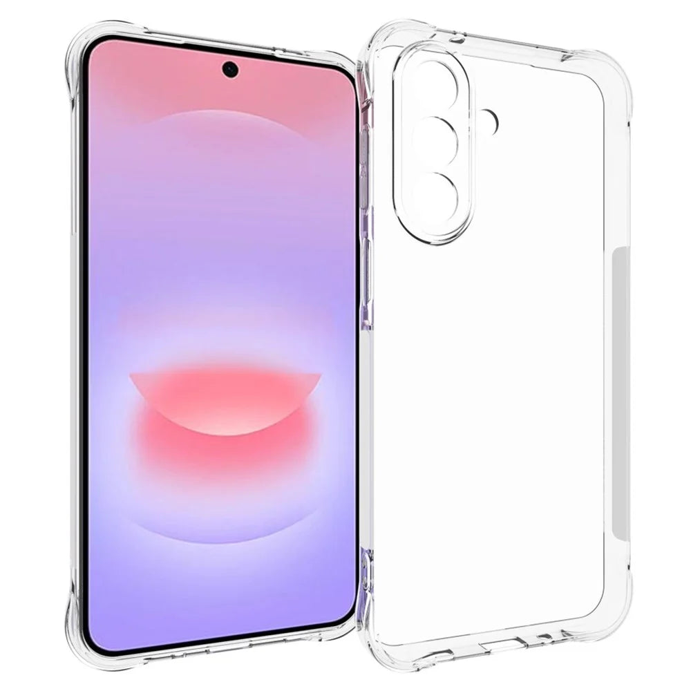 For Samsung Galaxy A27 5G TPU Case Non Slip Anti Drop Phone Cover - Transparent - 1