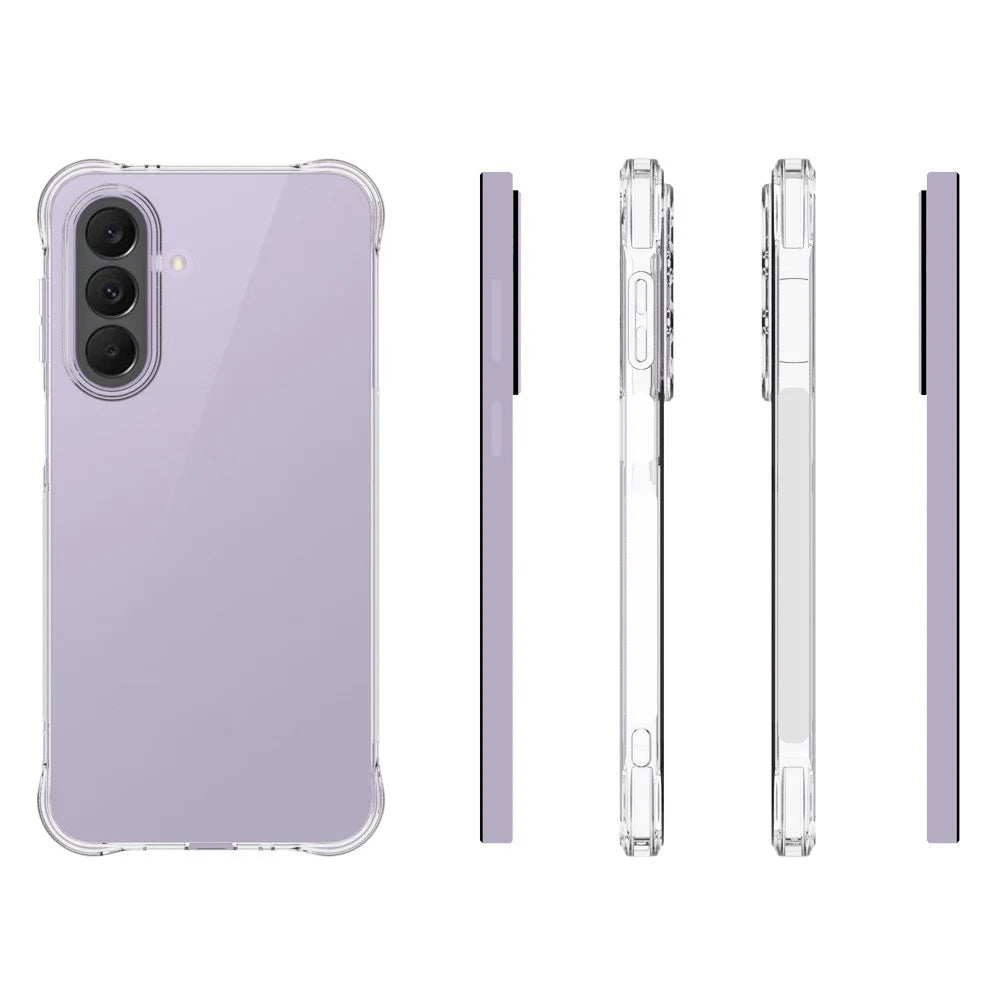 For Samsung Galaxy A27 5G TPU Case Non Slip Anti Drop Phone Cover - Transparent - 5