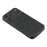 For iPhone 17 Pro Case Sheepskin Texture Leather Coated TPU Phone Cover with Precise Camera Cutouts - Black - 3