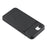 For iPhone 17e / 16e Case Sheepskin Texture Leather Coated TPU Phone Cover with Large Camera Cutouts - Black - 4