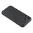 For iPhone 16 Pro Max Case Sheepskin Texture Leather Coated TPU Phone Cover with Precise Camera Cutouts - Black - 4