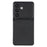 For Samsung Galaxy S26+ Case Sheepskin Texture Leather Coated TPU Phone Cover with Precise Camera Cutouts - Black - 1