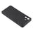 For Samsung Galaxy A06 4G Case Sheepskin Texture Leather Coated TPU Phone Cover with Precise Camera Cutouts - Black - 4