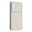 For Samsung Galaxy A56 5G Case Sheepskin Texture Leather Coated TPU Phone Cover with Precise Camera Cutouts - White - 2