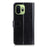 For OnePlus 15T 5G Case Crazy Horse Texture PU Leather Phone Stand Cover - Black - 7