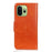 For OnePlus 15T 5G Case Nappa Texture Split Leather Wallet Phone Cover - Orange - 7