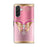 For Samsung Galaxy A27 5G Wallet Case 3D Pattern PU Leather Phone Cover with Stand - Pink / Gold Butterfly - 6