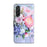 For Samsung Galaxy A27 5G Wallet Case Magnetic Clasp 3D Pattern Leather Phone Cover - Colorful Flower - 6