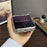 For Samsung Galaxy Z Flip7 5G  Case with Metal Frame Electroplating PU Leather PC Protective Cover - Blue - 4