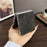 For Samsung Galaxy Z Flip7 5G  Case with Metal Frame Electroplating PU Leather PC Protective Cover - Blue - 5