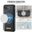 CaseMe For iPhone 16e / iPhone 17e C69 Series Magnetic Case Leather Coated TPU Phone Cover - Black - 2