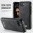 CaseMe For iPhone 16e / iPhone 17e C69 Series Magnetic Case Leather Coated TPU Phone Cover - Black - 7