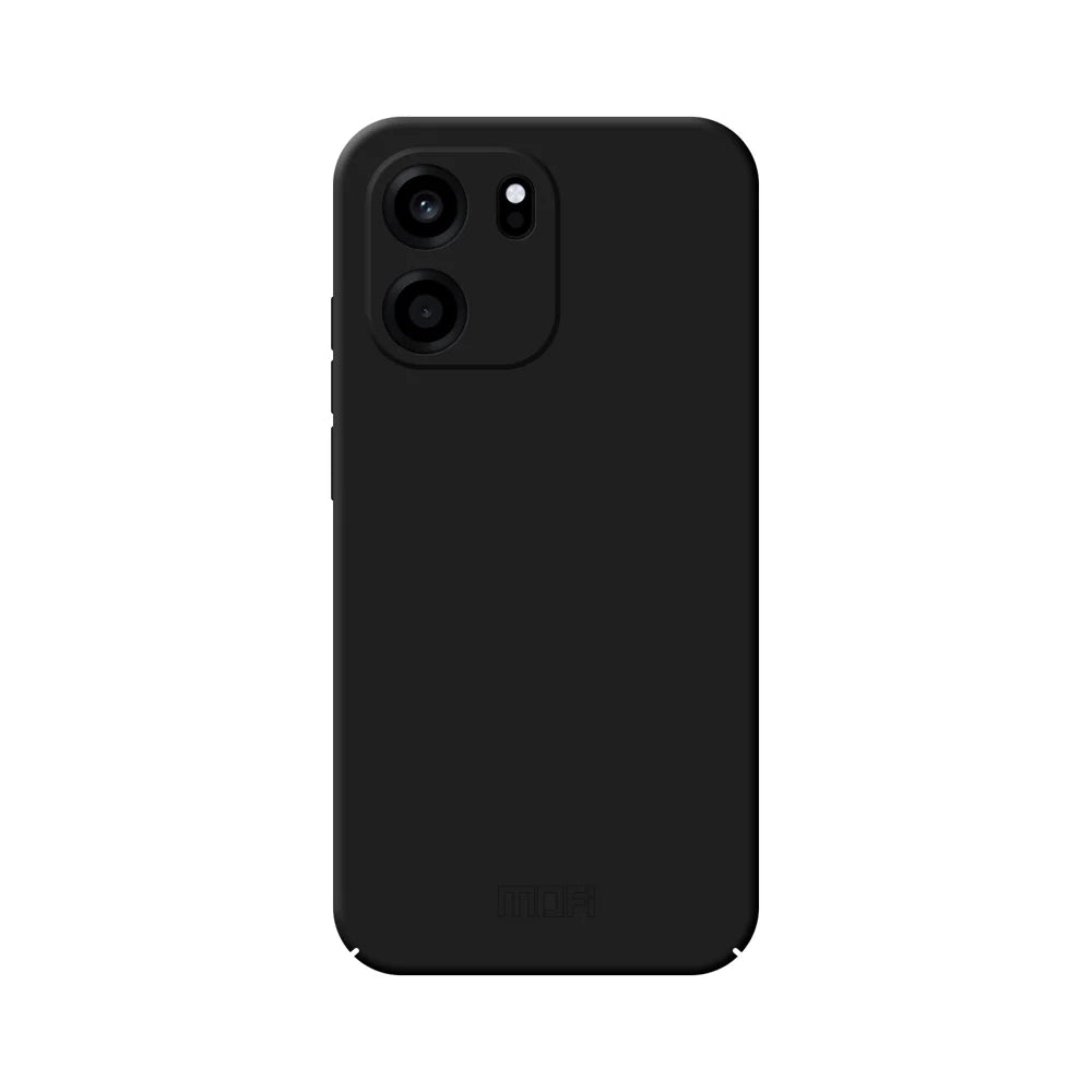 Mofi For OnePlus Turbo 6V 5G JK Qin Series Phone Case Skin-Touch Matte Anti-fingerprint Back Cover - Black - 1