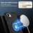 For iPhone 16e / iPhone 17e Magnetic Case Shockproof TPU PC Protective Cover - Black - 3