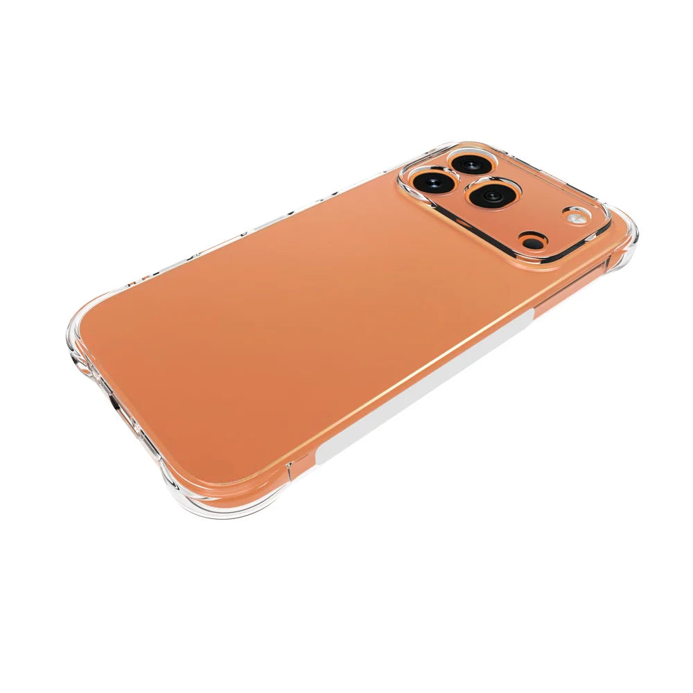 WANLONFENG For Honor 600 Pro 5G WL Series Case 2.0mm TPU Phone Cover with Tempered Glass Film - Transparent - 3